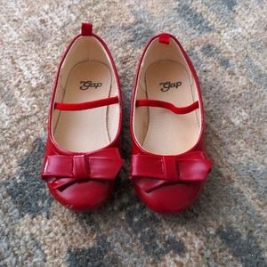(SOLD) Gap, Red Patent Dress Shoes